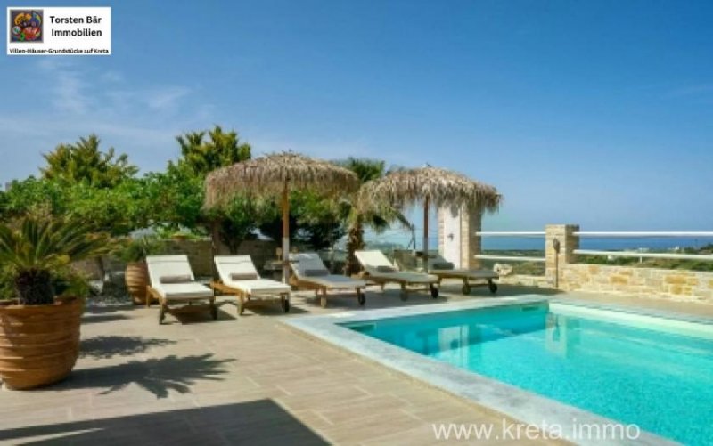 Kamilari Luxuriöse Villa mit Panoramablick über die Messara-Ebene – Kamilari, Südkreta Haus kaufen